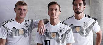 Own your favorite team look with america, mexico, argentina, brazil, colombia, ecuador, uruguay, chile, albania, australia, austria, belgium, bosnia and herzegovina, croatia, czech republic, denmark, england, france. Germany Football Team Die Mannschaft What Do You Think Of Our New Home Shirt Facebook
