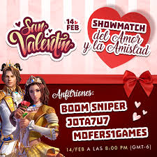 The world's largest digital library. à¦Ÿ à¦‡à¦Ÿ à¦° Free Fire Latam Manana Stream De San Valentin Acompana A Nuestros Anfitriones Boomsniper Jota7u7 Y Moferart En El Stream Especial Del Amor Y De La Amistad 14 Feb 8 00 Pm Gmt 6