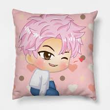 I do not own this video. Bts Kpop Rm Rap Monster Chibi Cute Character Bts Kpop Rm Rap Monster Namjoon Chibi Pillow Teepublic Au