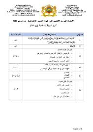 جميع الإمتحانات الإشهادية للمستوى السادس 2018 اللغة العربية و التربية الإسلامية مع التصحيح Bullet Journal Map Journal