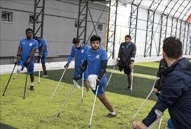 Ampute futbol türkiye kupası'nda şampiyon şahinbey belediyesi gençlik ve spor oldu. Sahinbey Belediyesi Ampute Futbol Takimi Nin Gozu Avrupa Ampute Futbol Sampiyonlar Ligi Kupasi Nda Anadolu Ajansi
