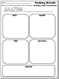 Amazing Animals Research Page First Grade Science Teaching Science Kindergarten Science