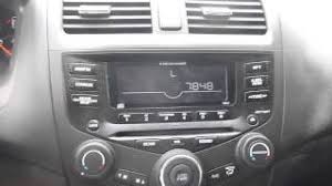 Maybe you would like to learn more about one of these? Honda Accord Radio Unlock Instructions And Codes Youtube