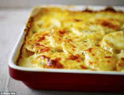 Food Special Creme Fraiche Potato Dauphinoise With Thyme Potatoes Dauphinoise Food Creme Fraiche Recipes