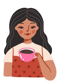Maybe you would like to learn more about one of these? Coffee Time Girl Sticker By Sasa Khalisa For Ios Android Giphy