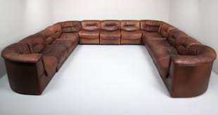 Never miss new arrivals that match exactly what you're looking for! Mid Century Modern Large Set Of 19 Elements Patinated De Sede Ds 14 Modul Vintage Leather Sofa Brown Switzerland 1970s Mid 20th Century Davidowski Recent Added Items European Antiques Decorative