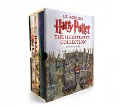 Harry Potter The Illustrated Collection Books 1 3 Boxed Set Other Format Harry Potter Illustrations Harry Potter Books Harry Potter Gifts