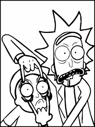 Rick and morty is an american animated television trippy coloring pages to print. Trippy Rick And Morty Drawing Easy Novocom Top