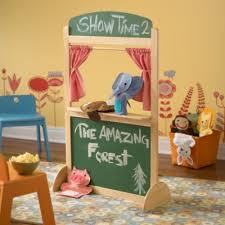 Puppet Shows From Land Of Nod Kids Puppet Theater Theatre Diy Wooden Puppet