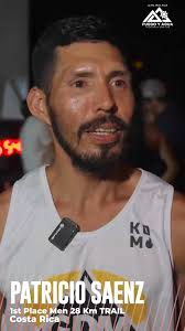 🥇 Patricio Saenz, 1st Place Men 28 Km TRAIL
