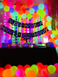Fun365 Craft Party Wedding Classroom Ideas Inspiration Glow Party Decorations Neon Birthday Party Neon Party