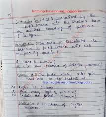 Lesson Plan Of English Grammar For B Ed English Teacher Lesson Plans English Lesson Plans Teacher Lesson Plans