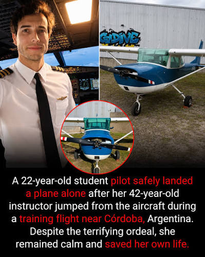 It was supposed to be a normal training flight on July 6, 2026. Flight  instructor Leandro Andrés Bertazzo, 42, and his 22-year-old student,  Rosario, took off in a small Cessna C-150 over