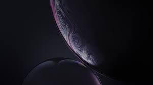 Iphone Xr Stock Dark Bubbles Dark Iphone Bubbles Stock 2k Wallpaper Hdwallpaper Desktop Apple Logo Wallpaper Wallpaper Hd Wallpaper