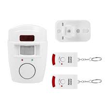 Since these motion alarm sensors are powered by batteries, there is no wiring required and they can be easily transferred from one location to the next, as you need. Sonew Wireless Pir Motion Sensor Detector Security Alarm System Remote Controls For Home Garage Motion Sensor Alarm Wireless Home Security Alarm Walmart Canada