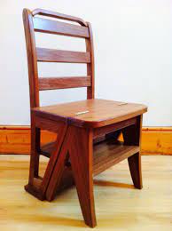 benjamin franklin library chair reproduction made from reclaimed african teak chair step stool library chair