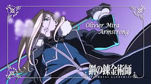 Fullmetal Alchemist Brotherhood Olivier Milla Armstrong 1080p Wallpaper Hdwallpaper Desktop Fullmetal Alchemist Fullmetal Alchemist Brotherhood Alchemist Descargar ansatsu kyoushitsu assassination classroom bdrip 1080p latino japonés sub español mega drive. fullmetal alchemist brotherhood