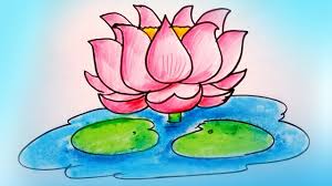 Art lotus flower drawing easy. How To Draw A Lotus Drawing For Kids Very Easy Lotus Drawing Colori In 2021 Lotus Drawing Drawing For Kids Drawings