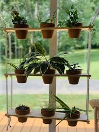 hanging plant shelves window plant