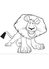 The free printable lion coloring pages given in the website depict the same in various looks. Coloring Pages Madagascar Lion Coloring Pages