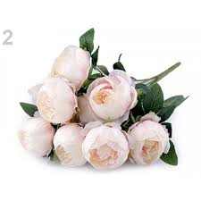 Maybe you would like to learn more about one of these? Bouquet De Fleurs Mariage Rose Clair Fleurs En Tissu Pivoines Artificielles Decoration Fleurs Mariage