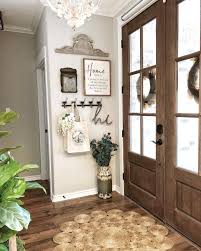 Decorsteals Com On Instagram Ourfarmhousetylehome What Do You Think Makes Your Entryway Is I Entryway Decor Small Foyer Ideas Entryway Foyer Decorating