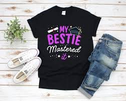 Masters degree graduation gift, gifts for masters degree, college graduation gifts, i wined a lot but i mastered it wine glass gift for her 2craftychicks2 5 out of 5 stars (3,655) $ 10.95. Bestie Mastered It 2019 T Shirt College Graduate Gift Grad School Masters Degree University College Graduation Gifts Class Tees Masters Degree Graduation