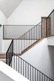 Interior Detail Steel Residential Stair Rail Stairs Design Interior Stairs Staircase Design