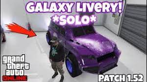 Don't warn me again for grand theft auto v. Brand New Solo How To Get Galaxy Livery On Any Car On Gta 5 Online After Patch 1 52 Youtube