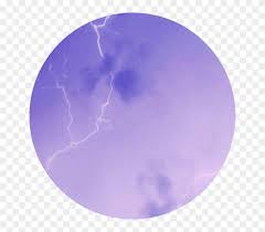Discover more posts about lightning aesthetic. Purple Sky Lightning Storm Stormyweather Circle Clipart 5365799 Pikpng