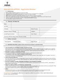 This is a genuine motivation letter written by a student who would like study public administration in holland. 2019 Za Nsfas Appeal Form Fill Online Printable Fillable Blank Pdffiller