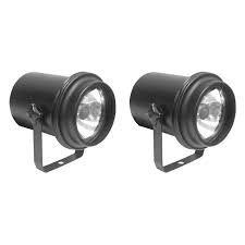 Adj Products Pl 1000 Dj Party 30 Watt 36 Par Can White Halogen Pin Spot Light Theater Stage Lighting Fixture Unit 2 Pack Target