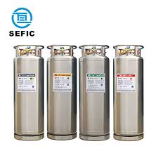 The vessel diameter is 11.18 inches, and its height is 19.84 inches, saving precious counter space. China High Standard 175l Dewar Tank Liquid Nitrogen Container Tank China Dewar Tank Dewar