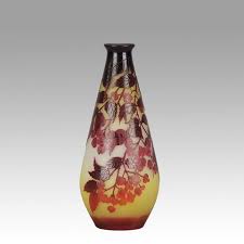Raisins Souffle Vase By Emile Galle Art Nouveau At Hickmet Fine Arts Art Nouveau Art Of Glass Antique Art