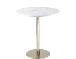 Cordova Round Marble Bar Table Glass Round Dining Table Marble Bar Glass Bar Table