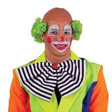 clown glatze mit grunem haar clownzubehor in grosser auswahl horror shop com grune haare afro look manner perucken
