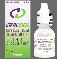 دليل القطرات Ciprodex قطرة الأذن سيبروديكس Spray Bottle Spray Bottle
