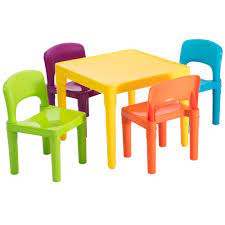 Tms dining table has a wide base for improved stability. Gemtoys Kids 4 Seater Table Chair Set Temple Webster