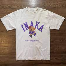 Inaka Power Basketball Teddy Bear Shirt Mens Small | eBay