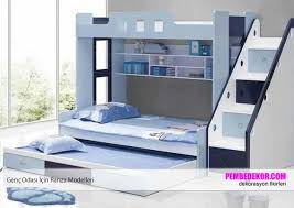 modern modellerde uretilen ranzalar hayatinizi kolaylastirir cesitli bolmelerinin acilip kapan chambre enfant idee deco chambre lits superposes avec rangement