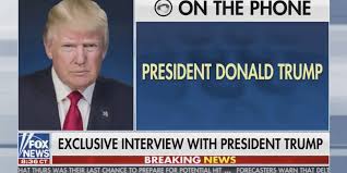 The news interview has become a major vehicle for presenting broadcast news and political commentary, and a primary interface between the institutions of journalism and government. Video Trump Coughs During Hannity Interview On Fox News