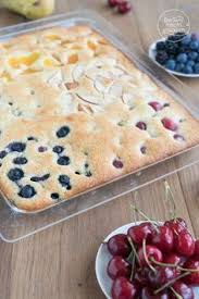 Schneller Obstkuchen Vom Blech Rezept In 2020 Blechkuchen Mit Obst Blechkuchen Einfach Obstkuchen
