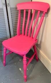 The byron dining chair serves up elegance, inspired by the sublime beaches and australian boho lifestyle of byron bay. Excited To Share This Item From My Etsy Shop Vintage Farmhouse Slat Back Chair Painted Hot Pink Cozy Arm Chair Painted Chair Painted Sideboard
