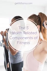Tap card to see definition. The 5 Health Related Components Of Fitness Get Fit Fiona
