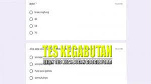 Dibawah ini admin sudah mempersiapkan link ujian kepekaan lho yang bisa sobat ikuti. Link Ujian Kegabutan Docs Google Form Tondanoweb Com