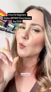 Learn how to make stickers with Cricut without Cricut Access! 🎨 , Cricut  for Beginners Day 25/30, In this beginner Cricut tutorial, I’ll show you  step-by-step how to upload images, add an offset, ...