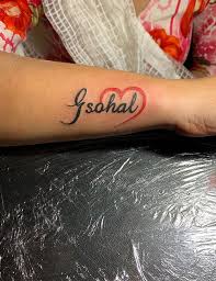 Name initials tattoo design on wrist, victoria beckham tattoos. Flaunt These Stylish 30 Name Tattoos To Honor Your Loved Ones
