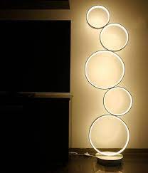 楽天市場 売り切れ御免 エントリーで全品p10倍 3 21 20 00 3 28 01 59まで led フロアライト フロアランプ 間接照明 スタンドライト インテリア 寝室 北欧 デザイナー おしゃれ 調色調光 bluetooth 五輪 白 fl 17 world ｌｉｎｅ楽天市場店 間接照明 フロア