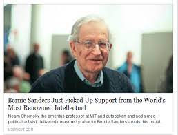 Check spelling or type a new query. Chomsky Bernie Sanders Is A Decent Honest New Dealer