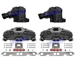 Exhaust Manifold Kit Mercruiser Dry Joint 5 0 5 7 6 2 Small Block V8 14 Degree Bpisbdj 889 00 Ebasicpower Com Marine Engine Parts Fishing Tackle Basic Power Industries